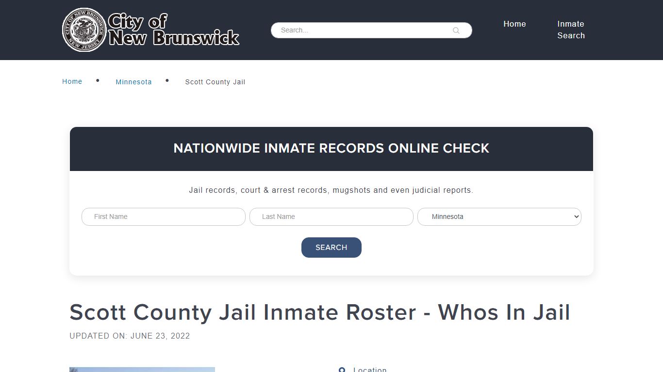 Scott County Jail Inmate Roster - Whos In Jail